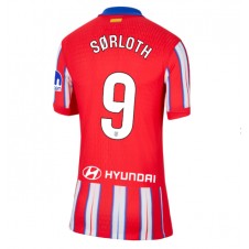 Atletico Madrid Alexander Sorloth #9 Hjemmedrakt Kvinner 2024-25 Kortermet